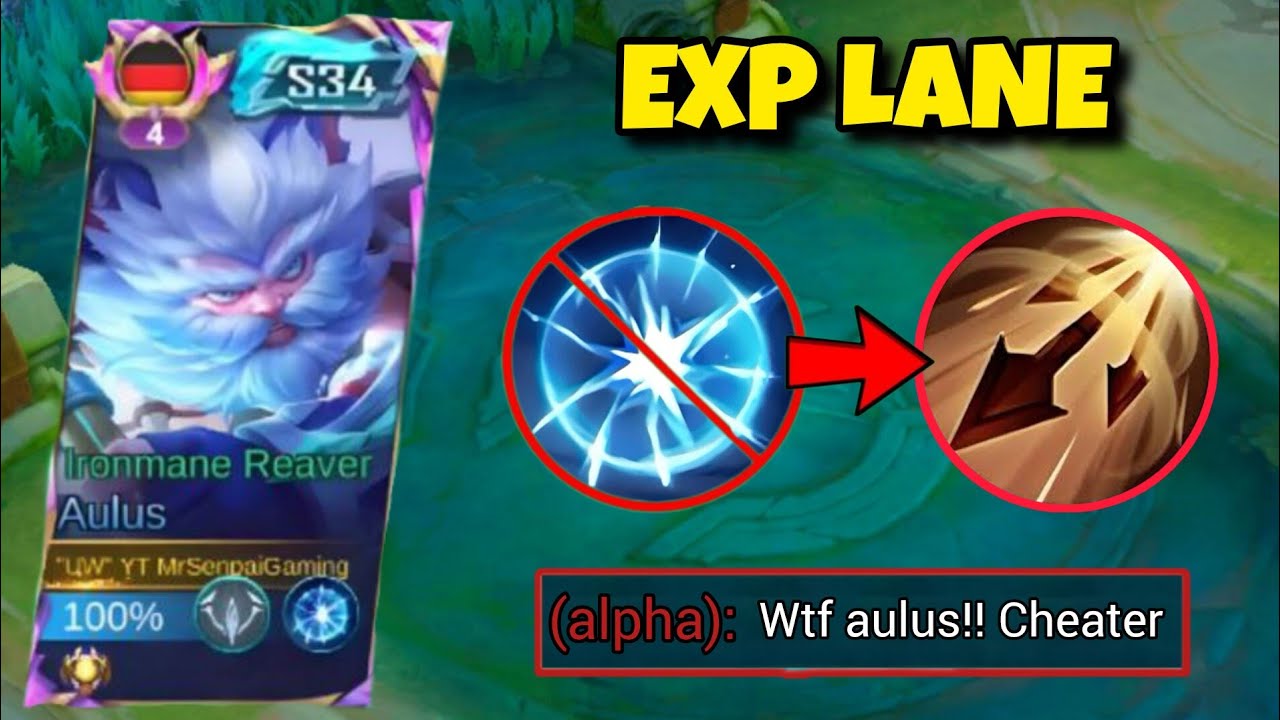 EXP LANE AULUS TANK BUILD + INSPIRE IS INSANE(must try) - AULUS BEST BUILD AND EMBLEM 2025