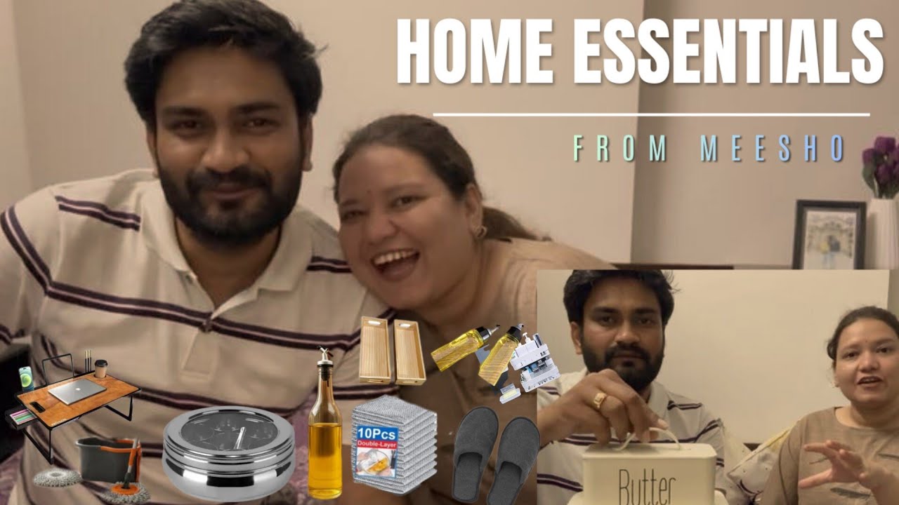 Meesho Home Essentials & Utility Haul || So many Useful products🫠 || Shopping Vlog