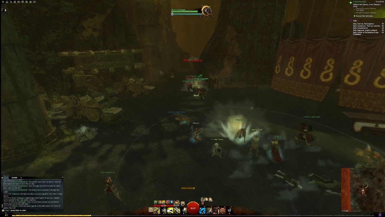 Guild Wars 2|The Battle of Claw Island|Critical Blowback|Order of Whispers|Sylvari Ranger