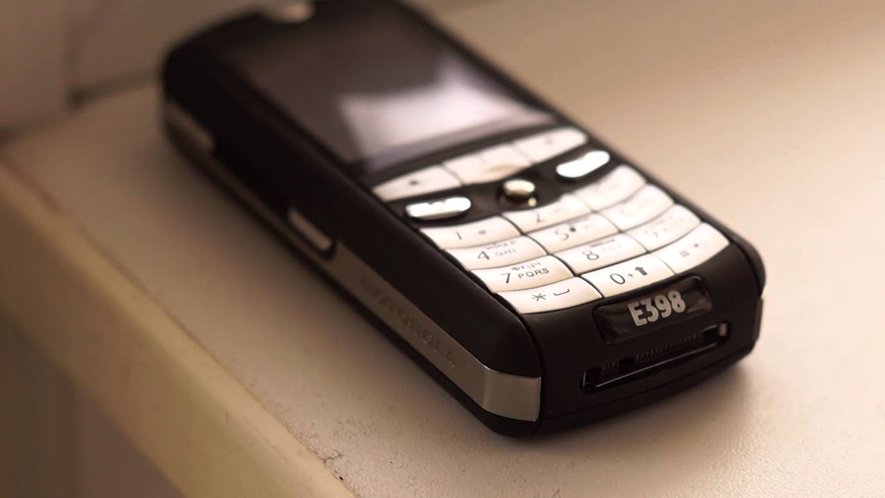 motorola e398 sound