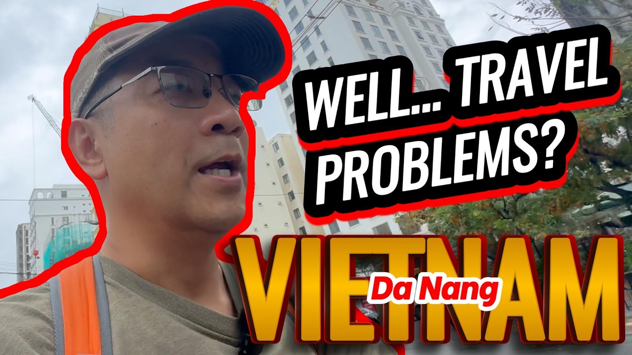 Oto jeden z problem&oacute;w z historii podr&oacute;ży. Co robić? (Da Nang, Wietnam)