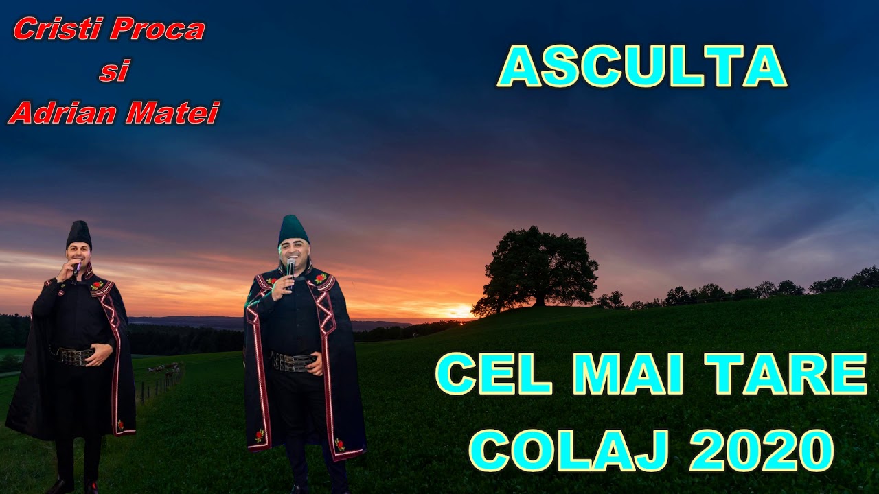 24 MINUTE LIVE CU CRISTI PROCA SI ADRIAN MATEI COLAJ MUZICA DE PETRECERE % LIVE 2020
