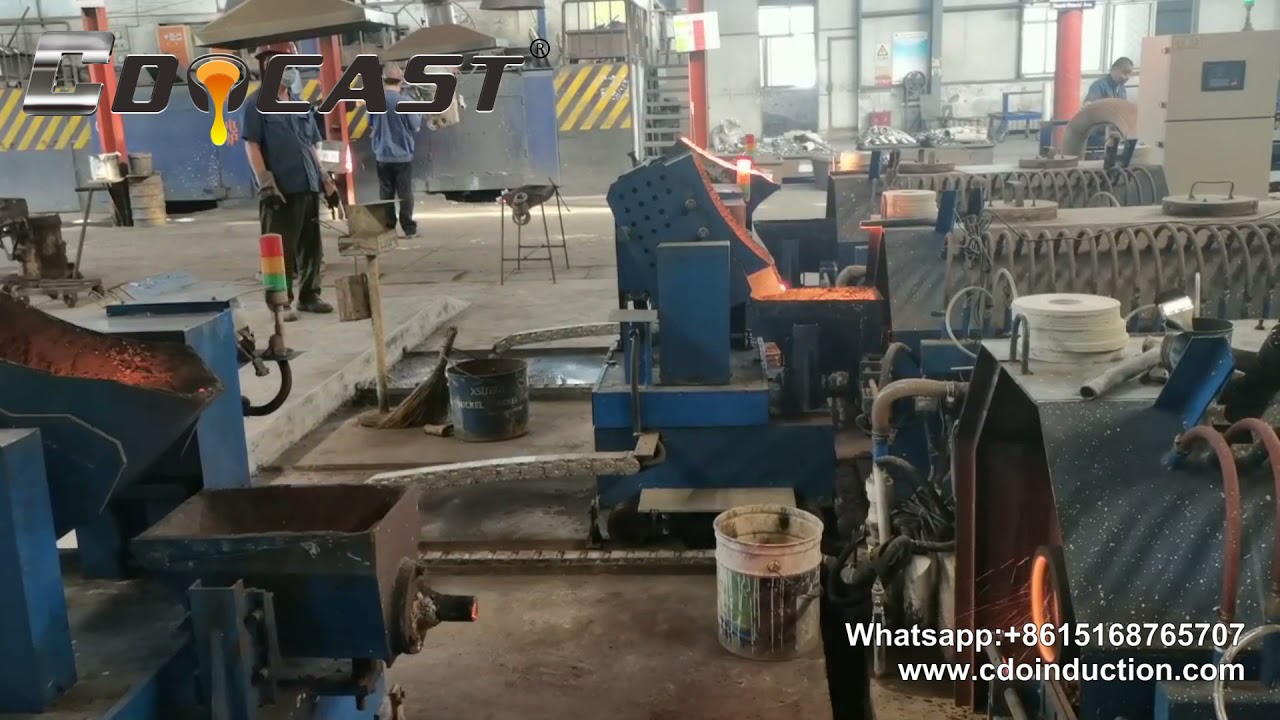 Industrial horizonta&vertical Centrifugal casting machine for steel,iron,copper,brass pipe making