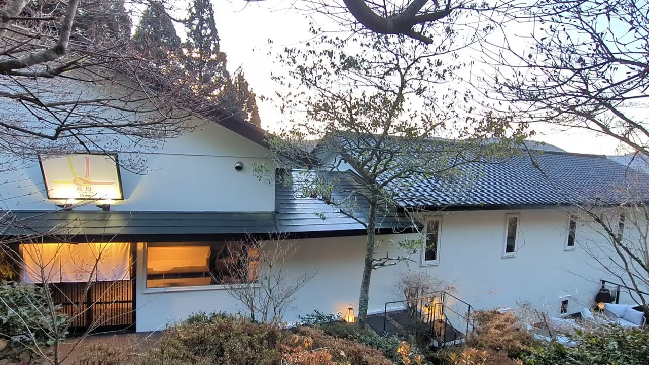 箱根　旅館　蔵樹　箱根神社の神域　通勤中に聞くだけで1日が幸せに満ちる　2026/02/16　箱根蔵樹から風景と自然のBGM