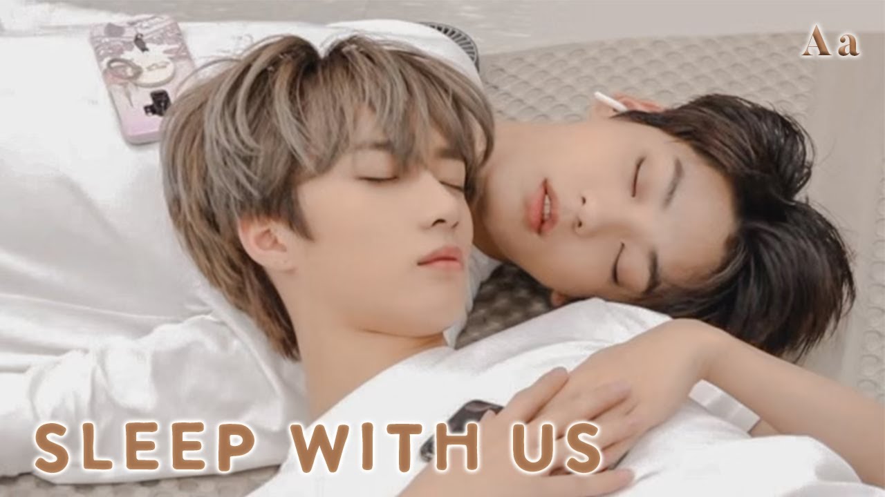 sleep with your boyfriends soobin & beomgyu | binural breathing asmr