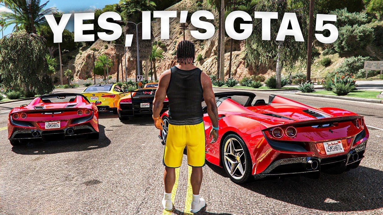 This Modded Vehicles In GTA 5 NVE Are Insane - MAX Ray Tracing | 2025 Ultra Graphics