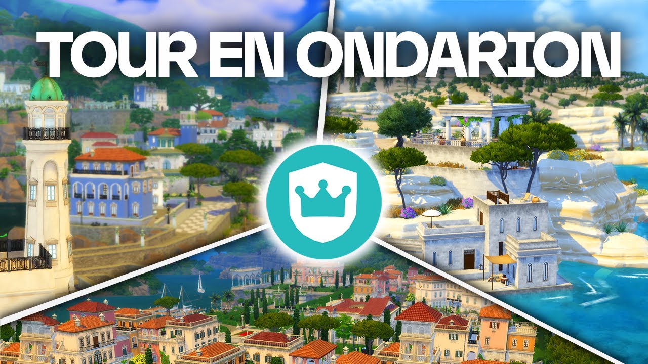 #REVIEW 🏰 TOUR EN ONDARION - Los Sims 4 Dinastías y Linajes 👑