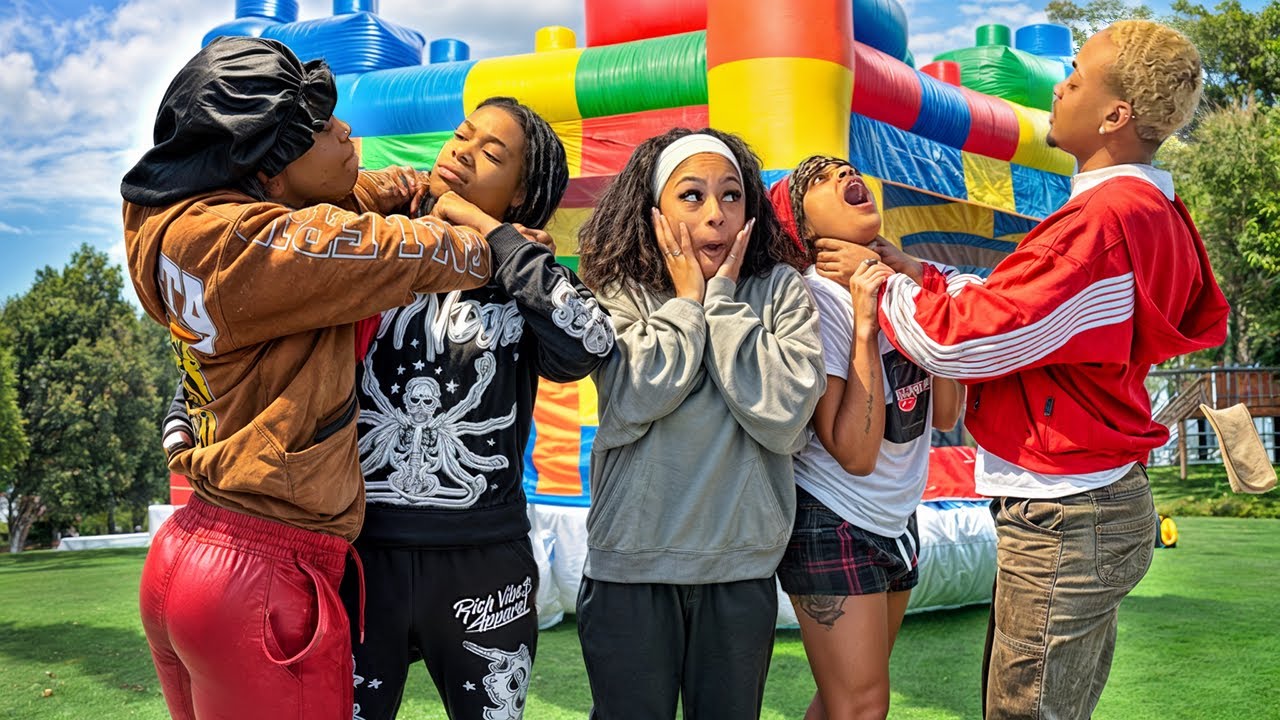 LAST TO LEAVE THE BOUNCE HOUSE WINS...