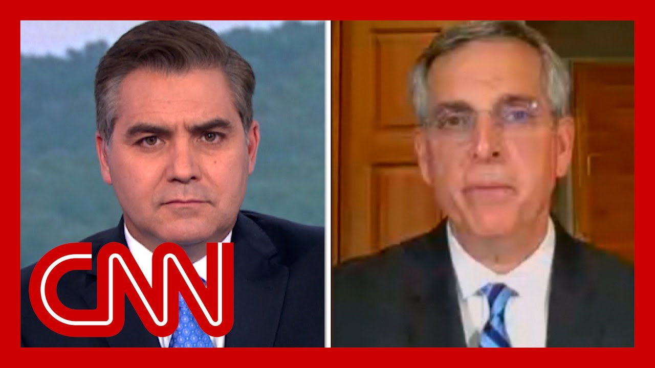 Acosta to GA election official: Why can't you stand up to Trump?