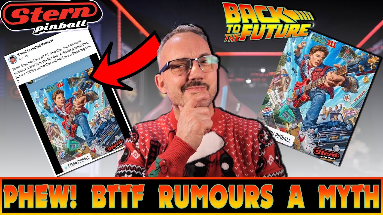 Stern Back to The Future? | The rumour that got me worried | Why Dutch Pinball should make this