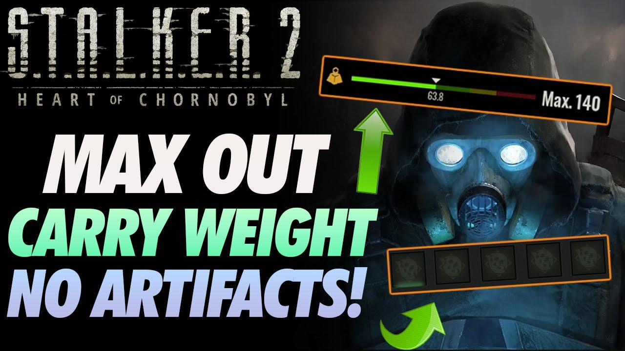STALKER 2 How to Max out Carry Weight Capacity EASY! *HAS BEEN PATCHED*