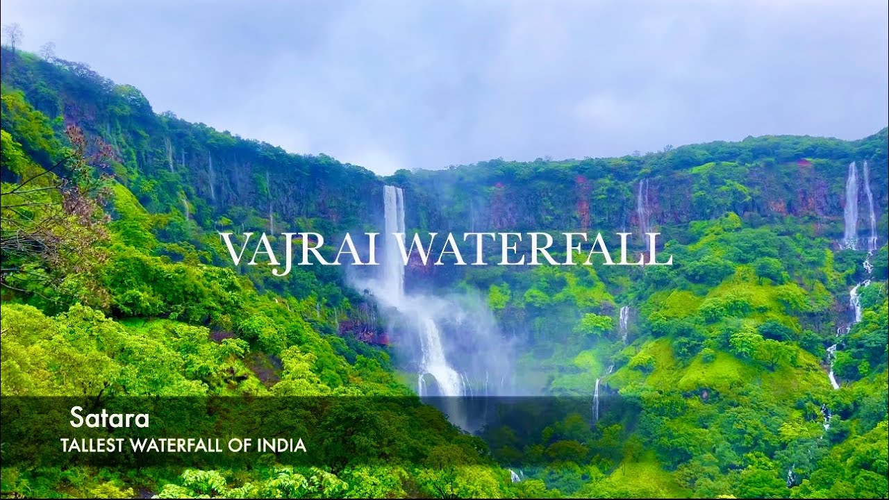 Vajrai Waterfall Satara | Maharashtra’s Tallest Waterfall 🌧️