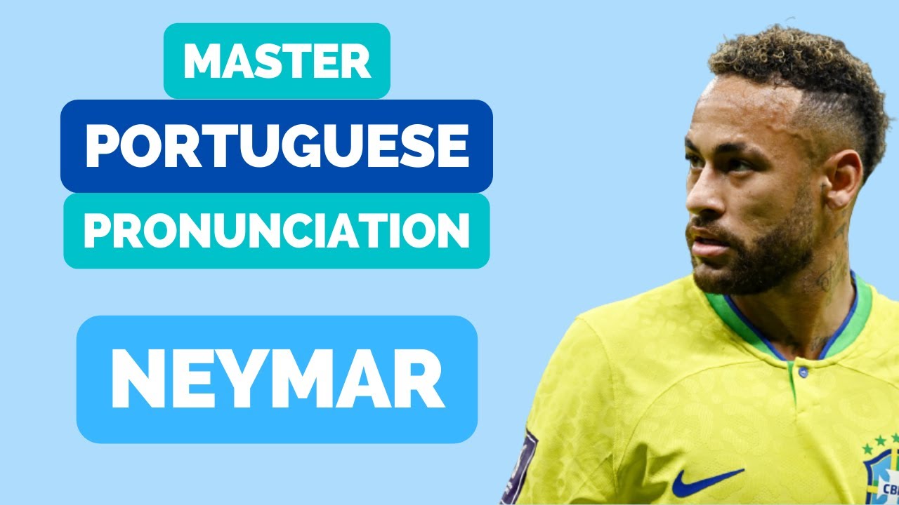 Brazilian Portuguese vs Spanish pronunciation // with Neymar