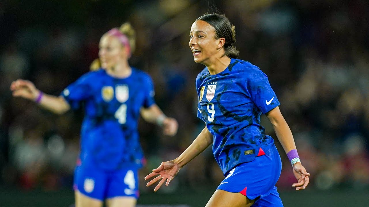 2023 SheBelieves Cup | USWNT vs. Canada: Mallory Swanson First Goal - Feb. 16, 2023