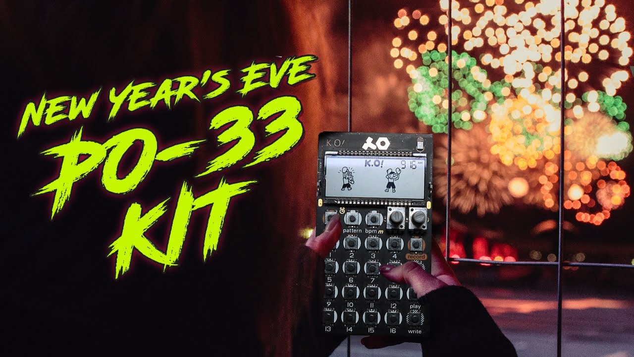 Free PO-33 Kit: New Year's Eve (PO-133 & PO-33 Transfer + Audio Samples)