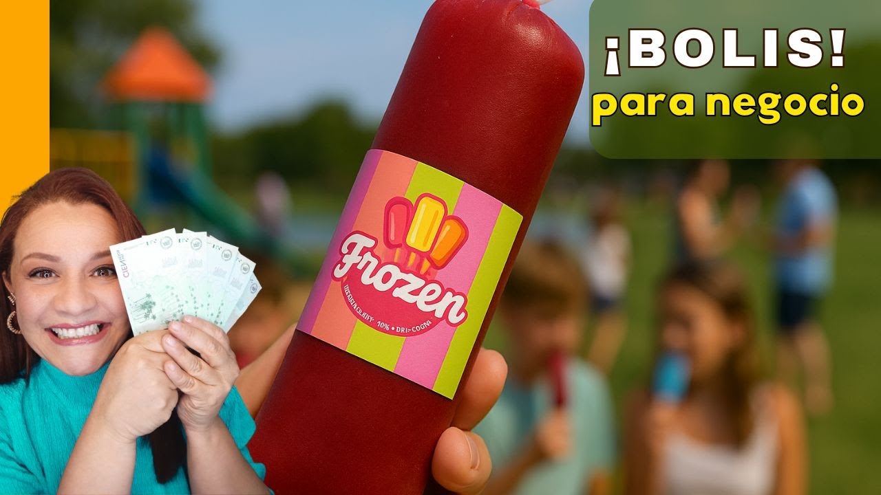 🔴 A EMPRENDER AMIGOS 💥 Bolis de CHICLE ÁCIDO 🤤 Receta DIVERTIDA y MUY VENDIBLE ❄️💰