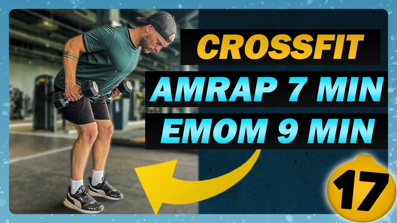 La MEJOR RUTINA de CROSSFIT EN CASA ▶ AMRAP 7 MIN + EMOM 9 MIN