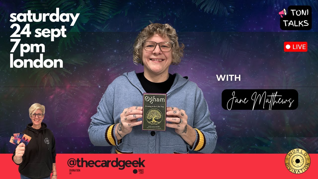 Ogham - Divining in the Celtic Way with Jane Matthews - Toni Talks