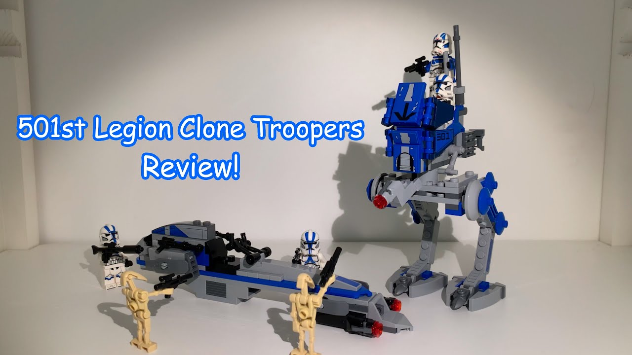 LEGO 501st Legion Clone Troopers Review!