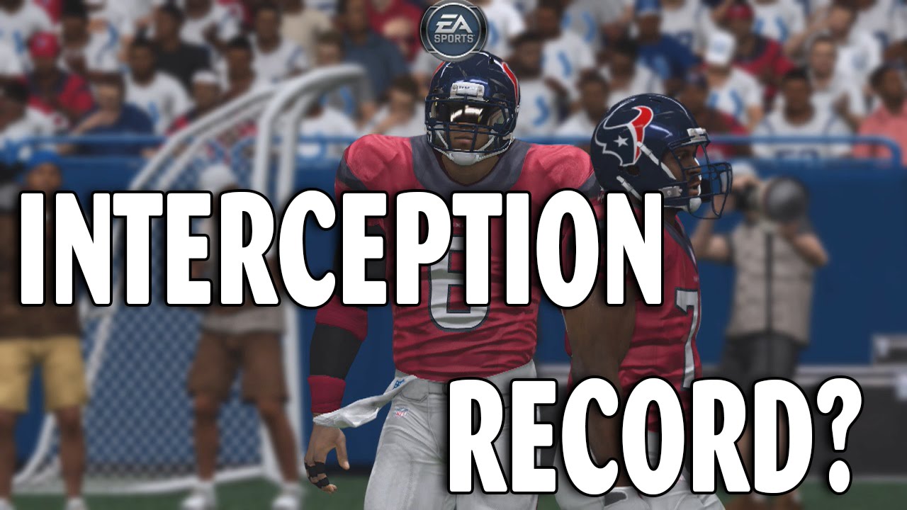 Madden 15 Connected Careers - Mobile QB - Interception Record