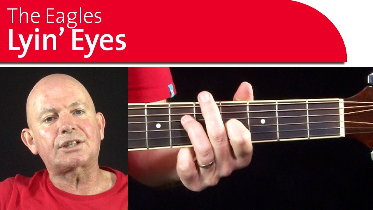The Eagles Lyin Eyes Guitar Lesson - Melody Lesson 1