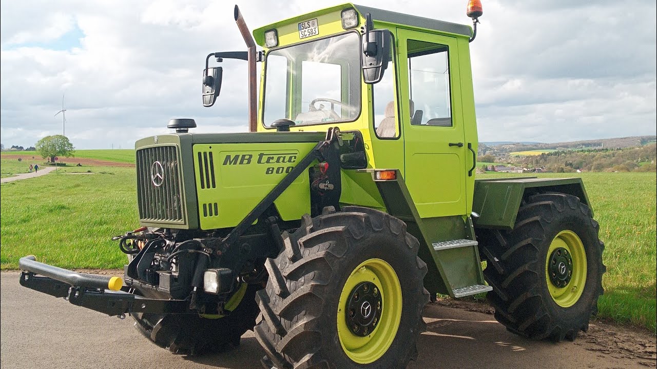 MB Trac 800 Restauration