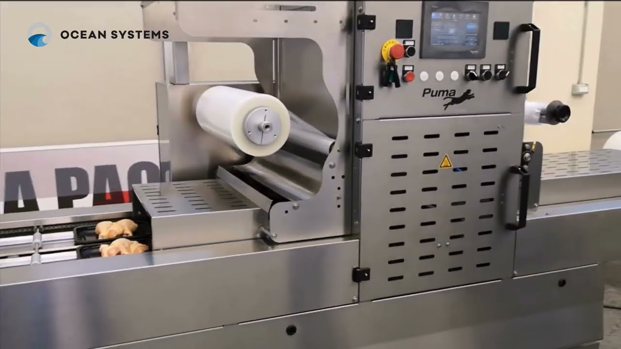 Tray sealer, Puma &ndash; Pakowanie kurczaka SKIN Ideapack