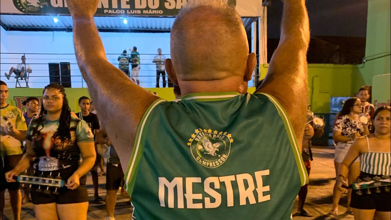 GRCA GIGANTE DO SAMBA - ENSAIO DA BATERIA ROLO COMPRESSOR