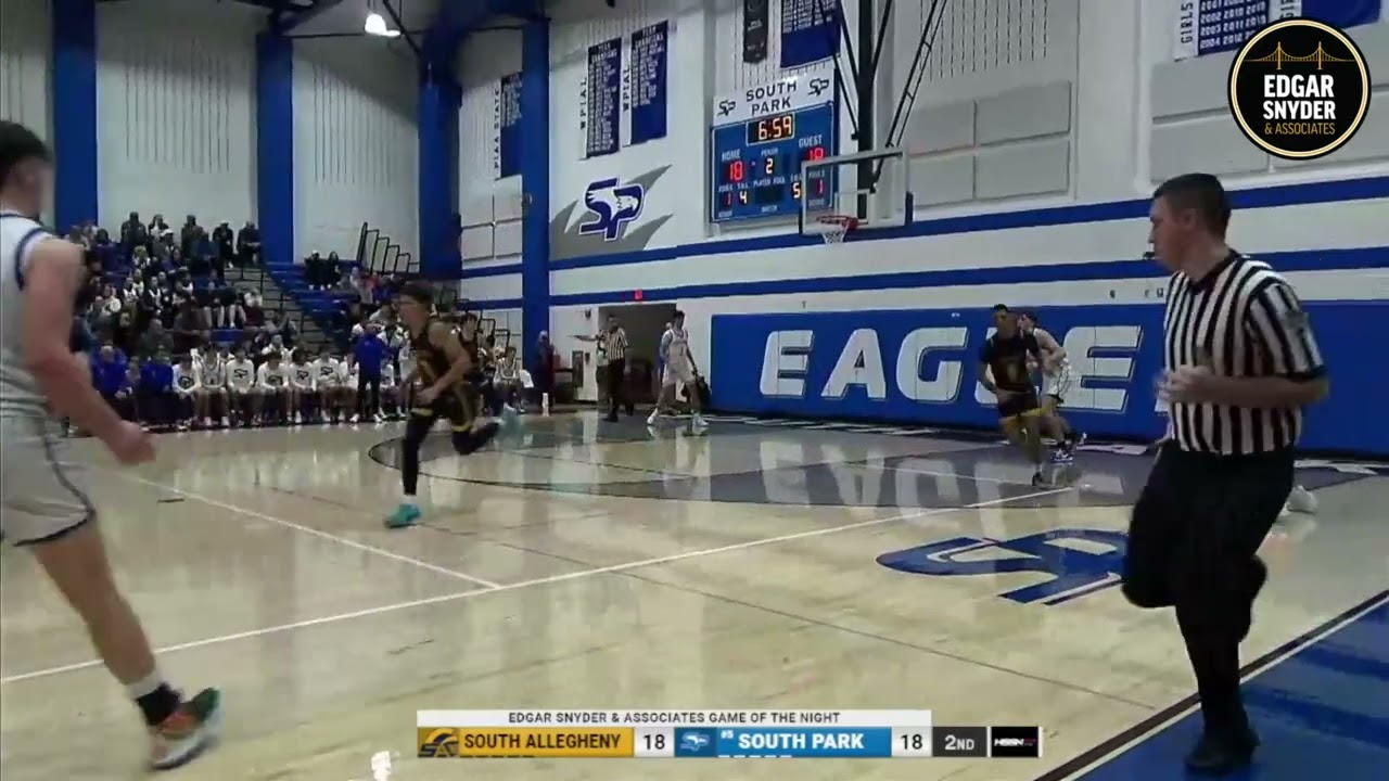HSSN Highlights: WPIAL Boys Basketball - South Allegheny at South Park