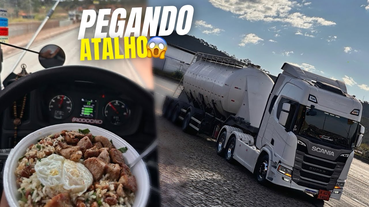 PEGANDO ATALHO PARA NÃO ATRASAR A VIAGEM 🫨⏰