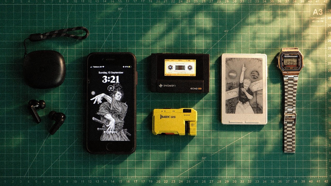 my anti-brainrot everyday carry 2026