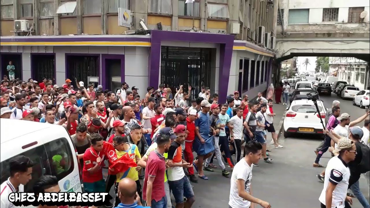 مسيرة حمراوة 13 جوان 2019 المطالبة بشركة هيبروك و اطلاق المساجين - مولودية وهران MCO