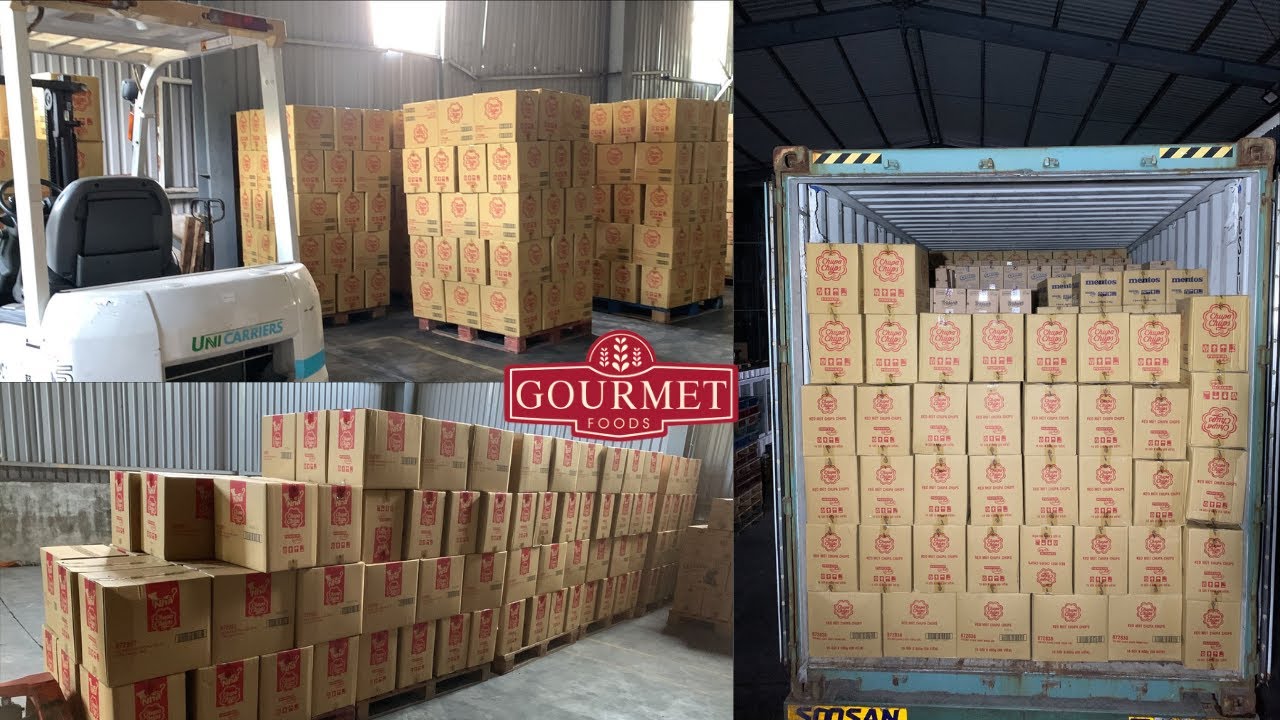 Full Container Loading for Chupa Chups Candy - Gourmet Foods International CO.,LTD