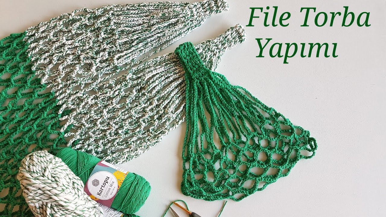 File Torba Yapımı / Alışveriş Filesi