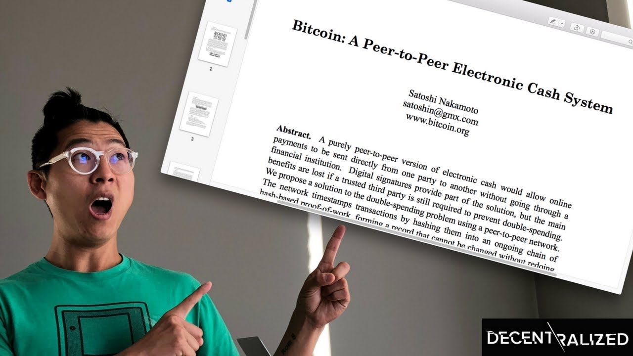 A Must-Read (or Listen!): Satoshi Nakamoto's Bitcoin Whitepaper &mdash; #metaverse #metacreator #defi