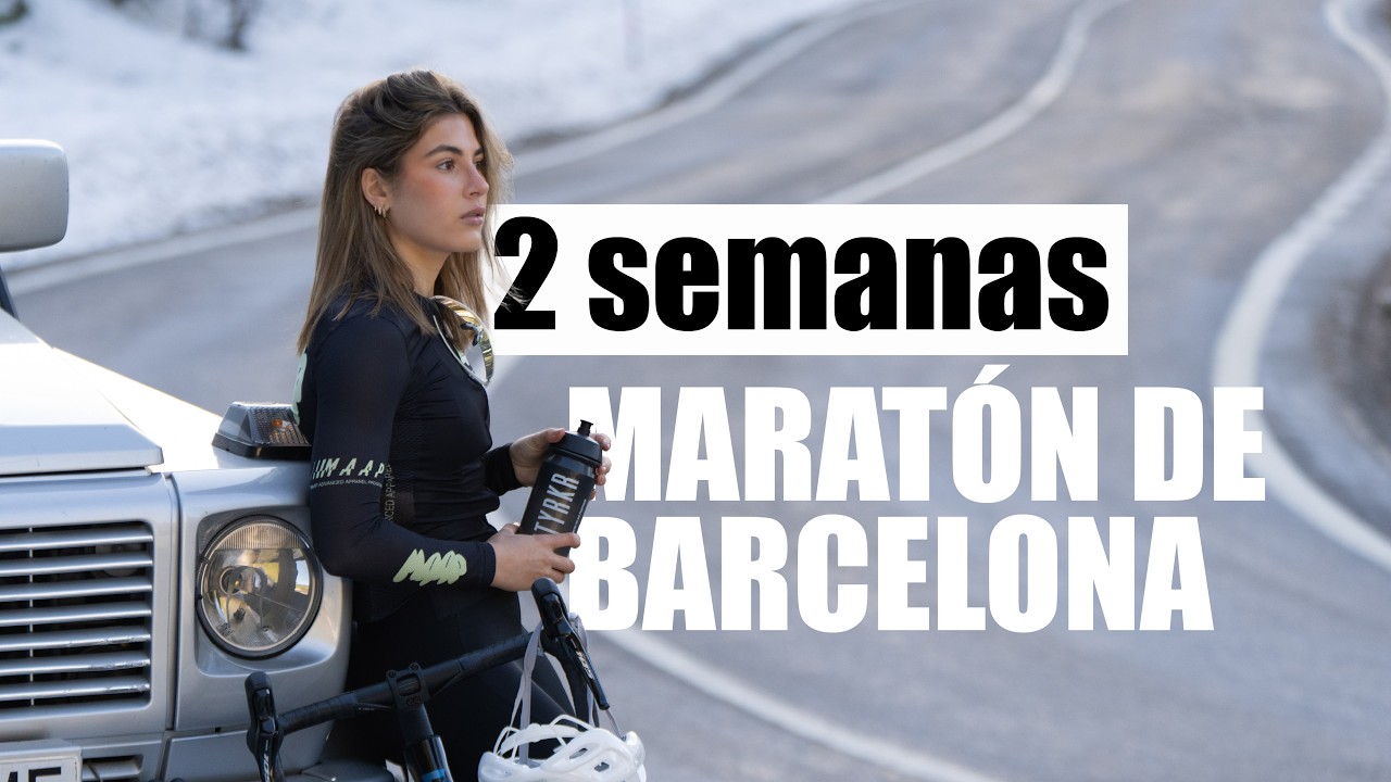 Mi semana de entrenos a 2 semanas de la Maratón de Barcelona