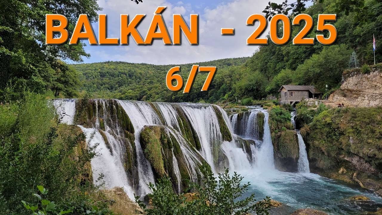 MotoRoadTrip  8 / 2025 // BALKÁN 6/7 // BIH - STRBAČKI BUK // 4K