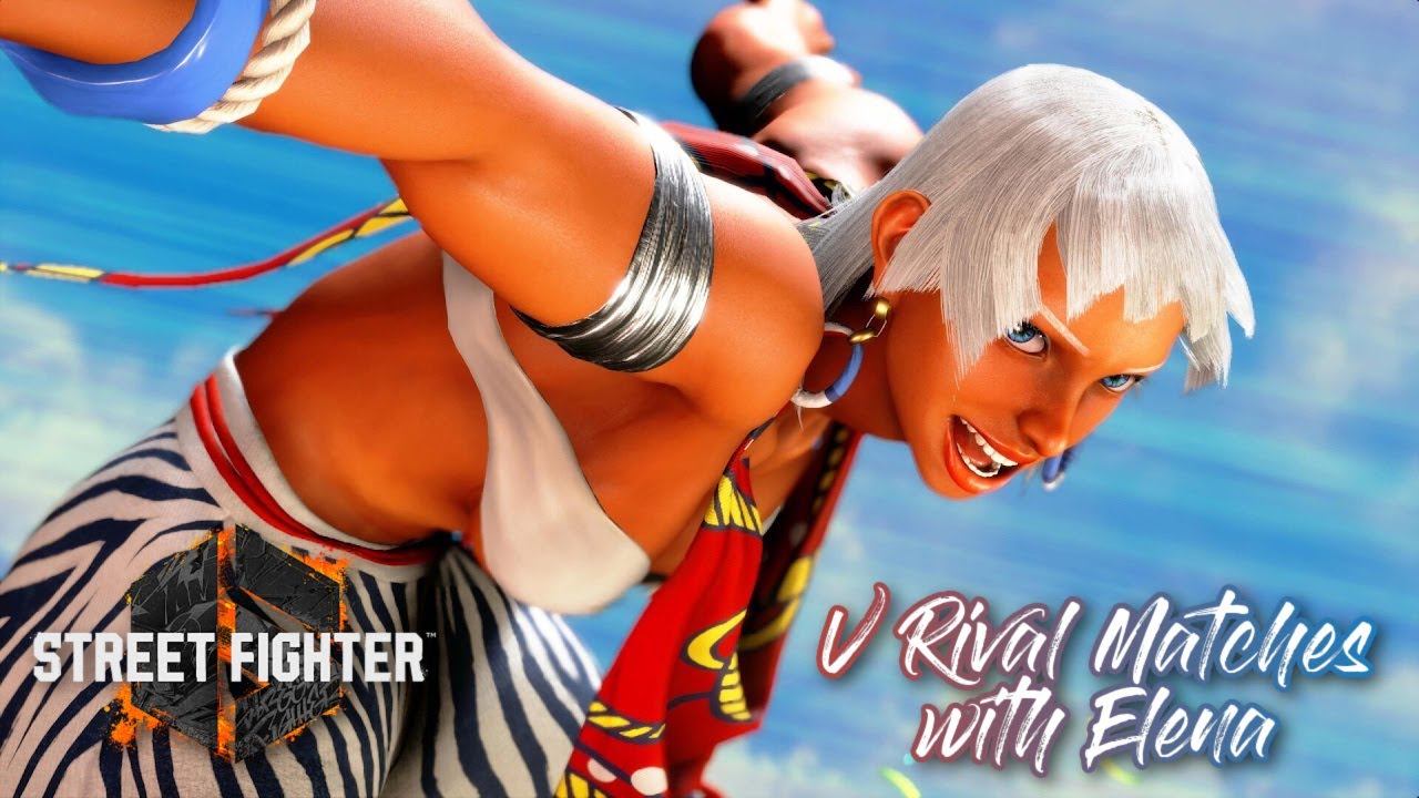 Street Fighter 6: Some V Rival Matches with Elena