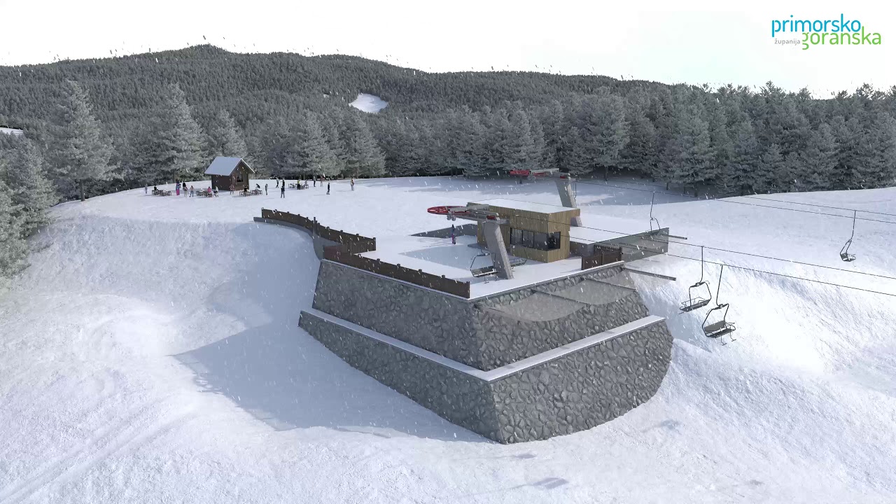 3D vizualizaciju projekta nove žičare Radeševo