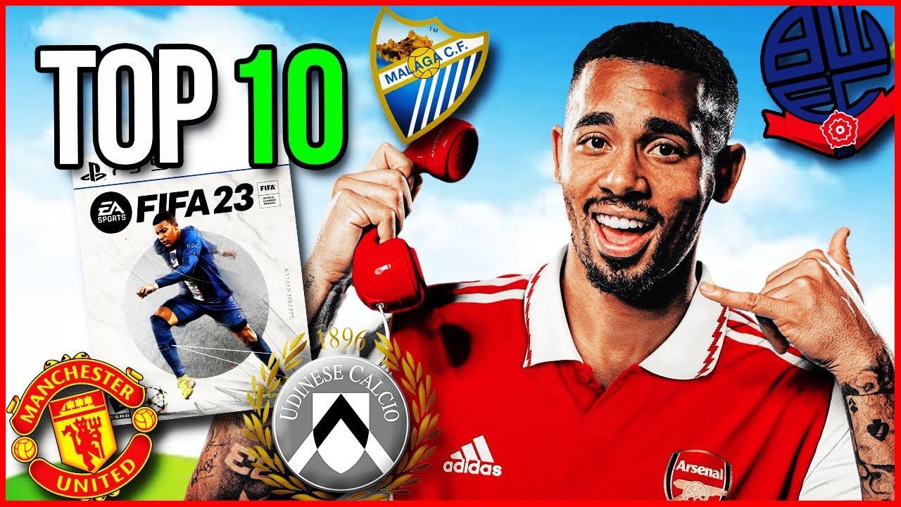 TOP 10 equipos para modo carrera en FIFA 23!!