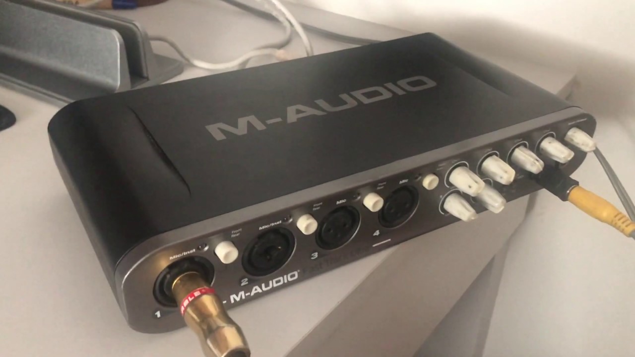 Teste Placa M-Audio Fast Track Ultra