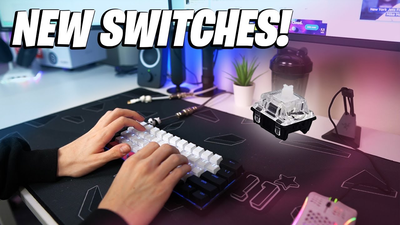 Customizing My Asceny One 60%! Gateron Clear Switches