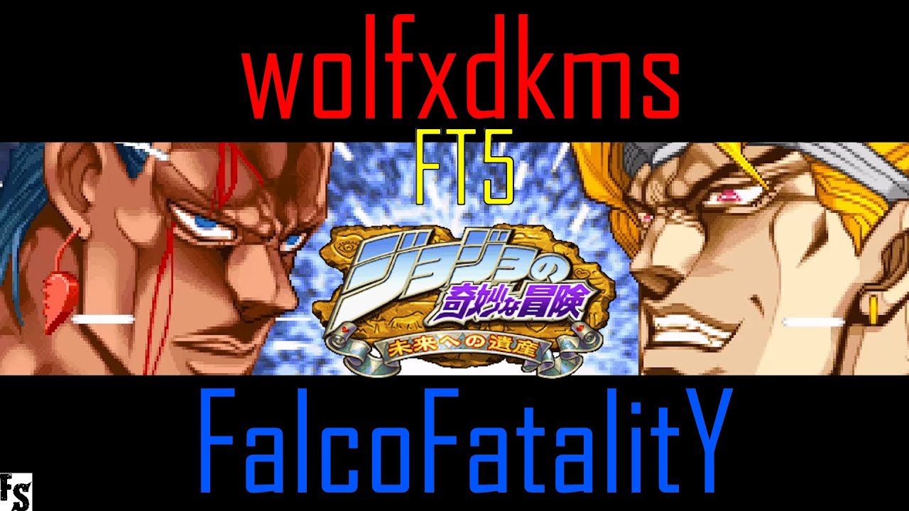 JJBA: Heritage for the Future - wolfxdkms [Black Polnareff] vs FalcoFatalitY [DIO/Polnareff] (FT5)