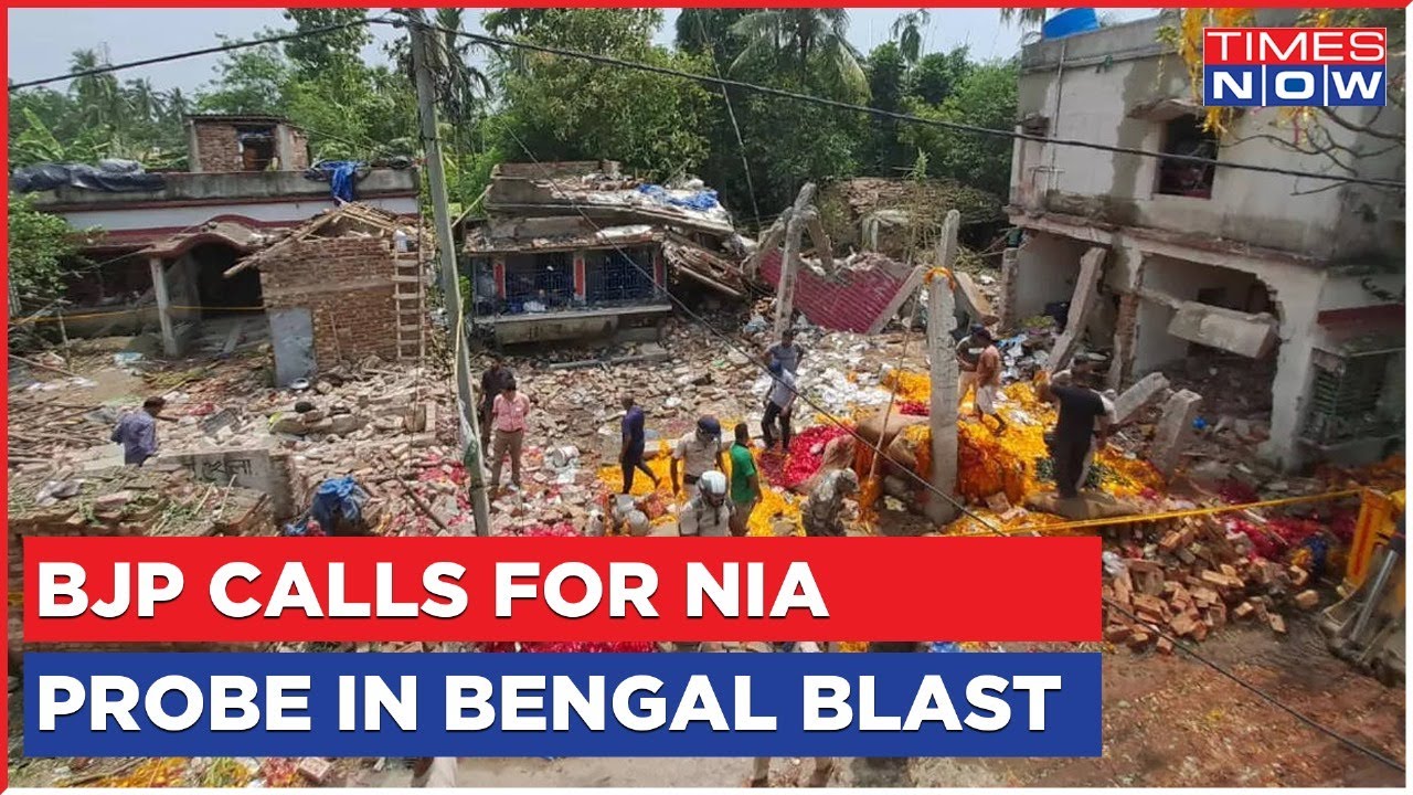 FireCracker Factory Explosion In West Bengal Kills 7, BJP Writes Letter To Amit Shah For NIA Probe