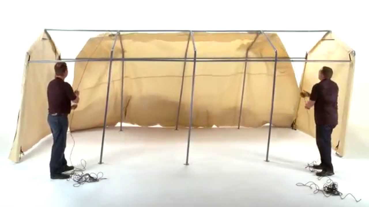ShelterLogic&reg; AutoShelter&reg; Assembly
