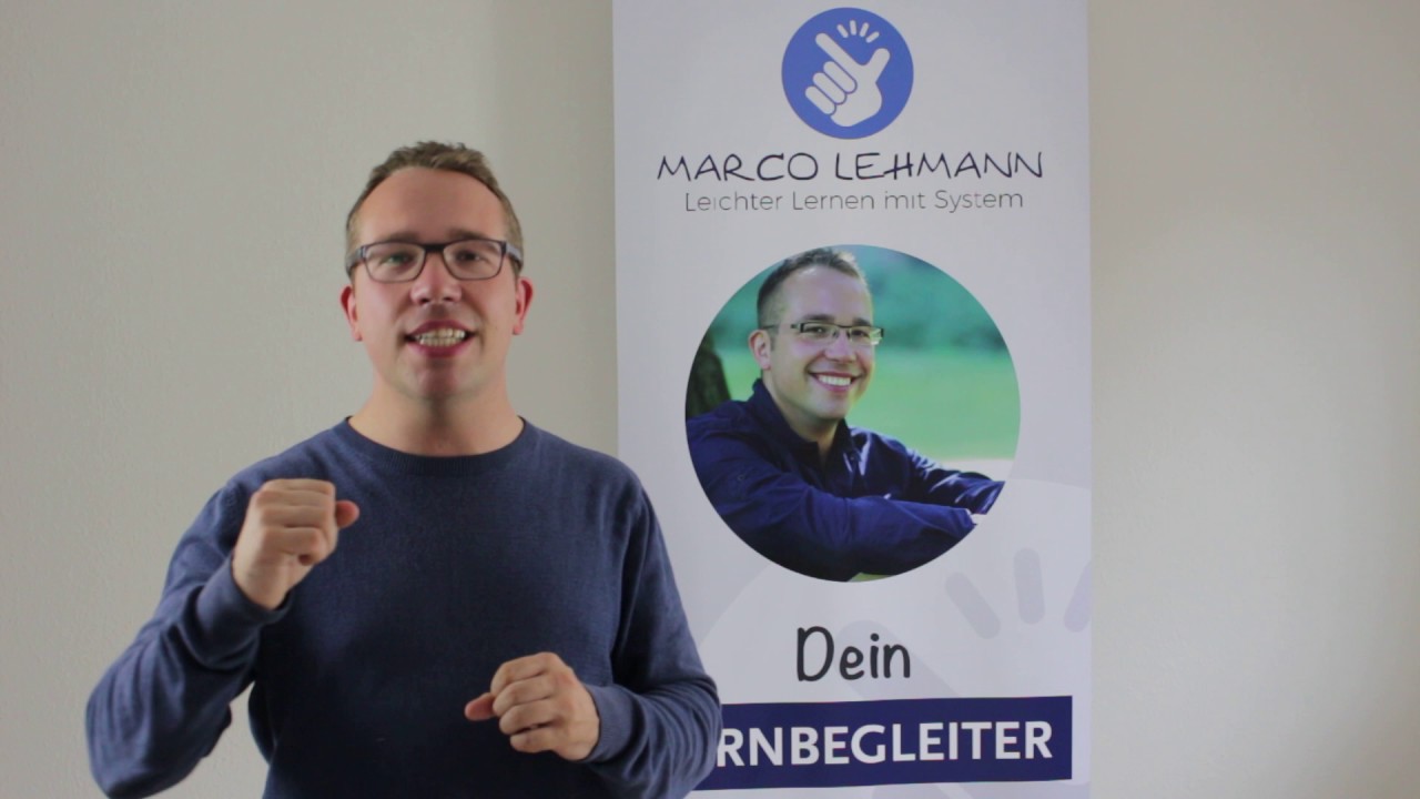 Marco Lehmann - Lernbegleiter zum Pr&uuml;fungserfolg!