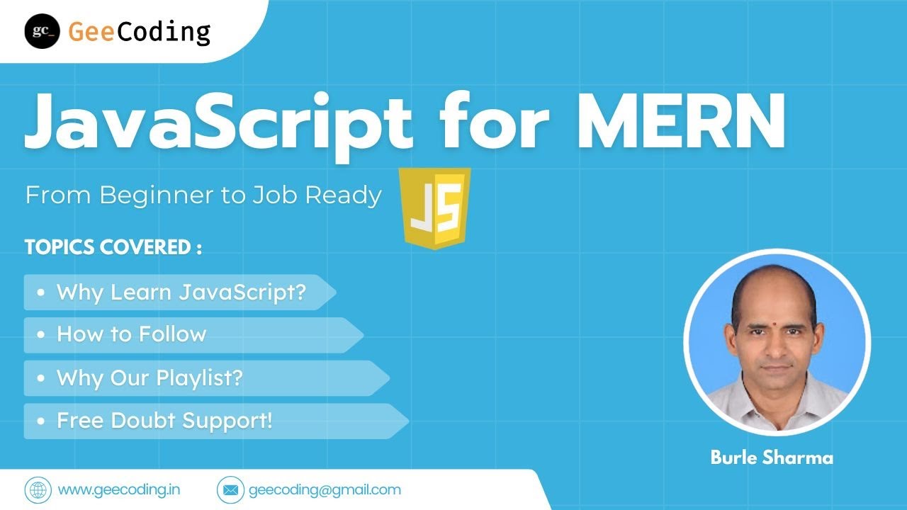 1.0 - JavaScript for MERN | From Beginner to Job Ready | Complete Roadmap