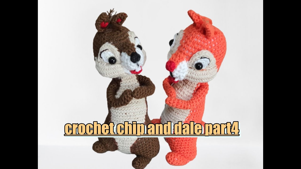 코바늘인형amigurumi squirrel 다람쥐인형 chip and dale part4