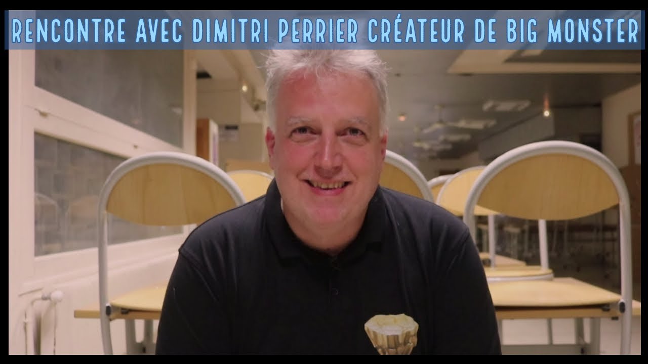 Rencontre avec Dimitri Perrier cr&eacute;ateur de Big Monster