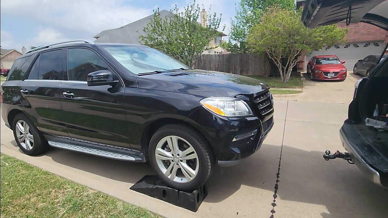 ML250 Bluetec Oil Change And More! #herbzautocare